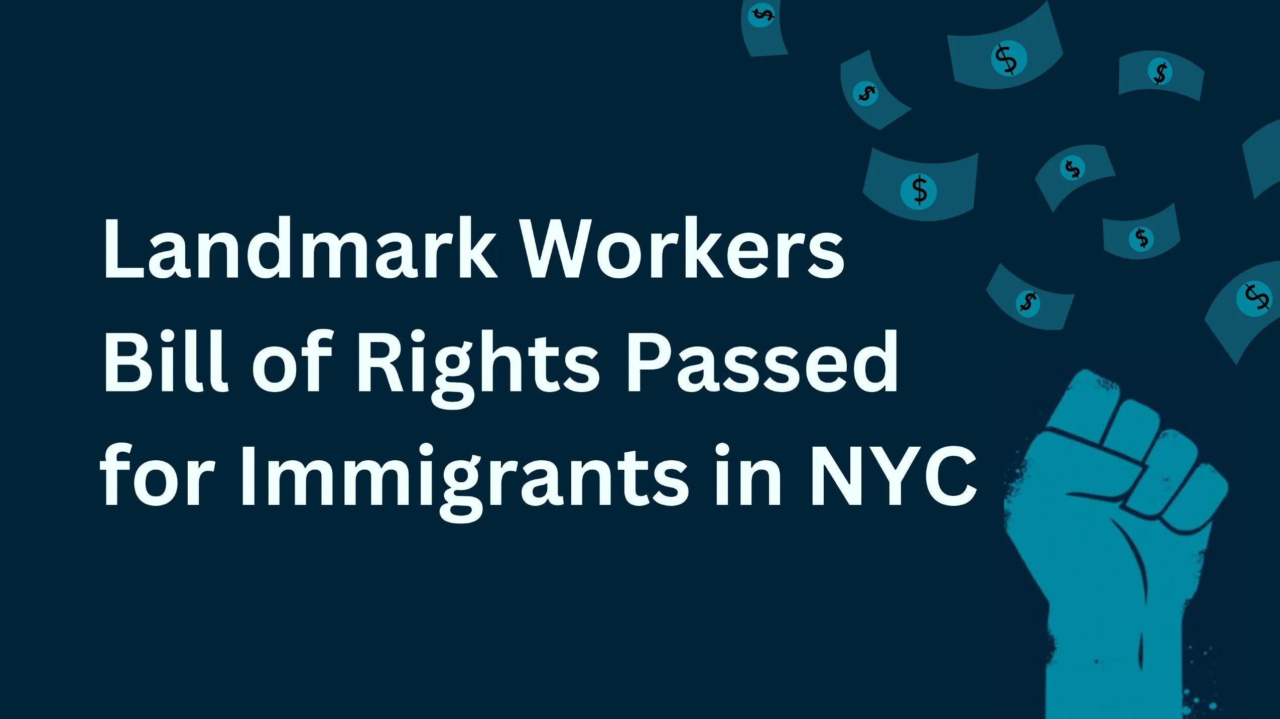 New York City Council Passes Landmark Bill of Rights for Immigrant