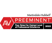 AV Preeminent for Ethical Standards
